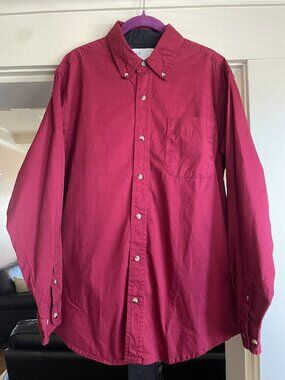 Five Four LA Red Casual Button Down - M